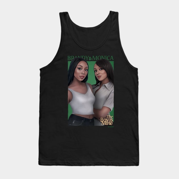 Brandy & Monica Tank Top by Art Simpson